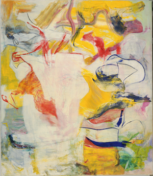 Willem de Kooning (American, born the Netherlands. 1904-1997) ‘Pirate (Untitled II),’ 1981 Oil on canvas 88 x 76 3/4 inches (223.4 x 194.4 cm) The Museum of Modern Art, New York. Sidney and Harriet Janis Collection Fund, 1982 © 2011 The Willem de Kooning Foundation / Artists Rights Society (ARS), New York